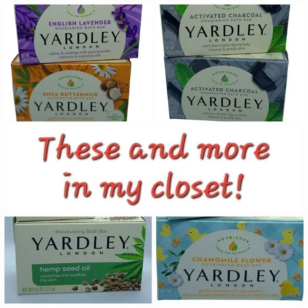 BABY Bath Bar 2-Pack YARDLEY LONDON Chamomile Blossom Nourishing Sensitive  NWT